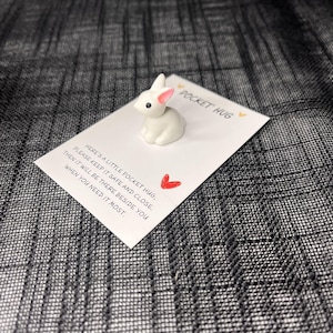 Hasen Pocket Hug | süßes Ostergeschenk | Ostermitbringsel | für Ostern