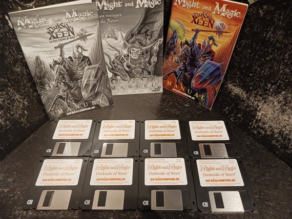 Might and Magic Darkside of Xeen 1993 Pc Game Complete. - Etsy