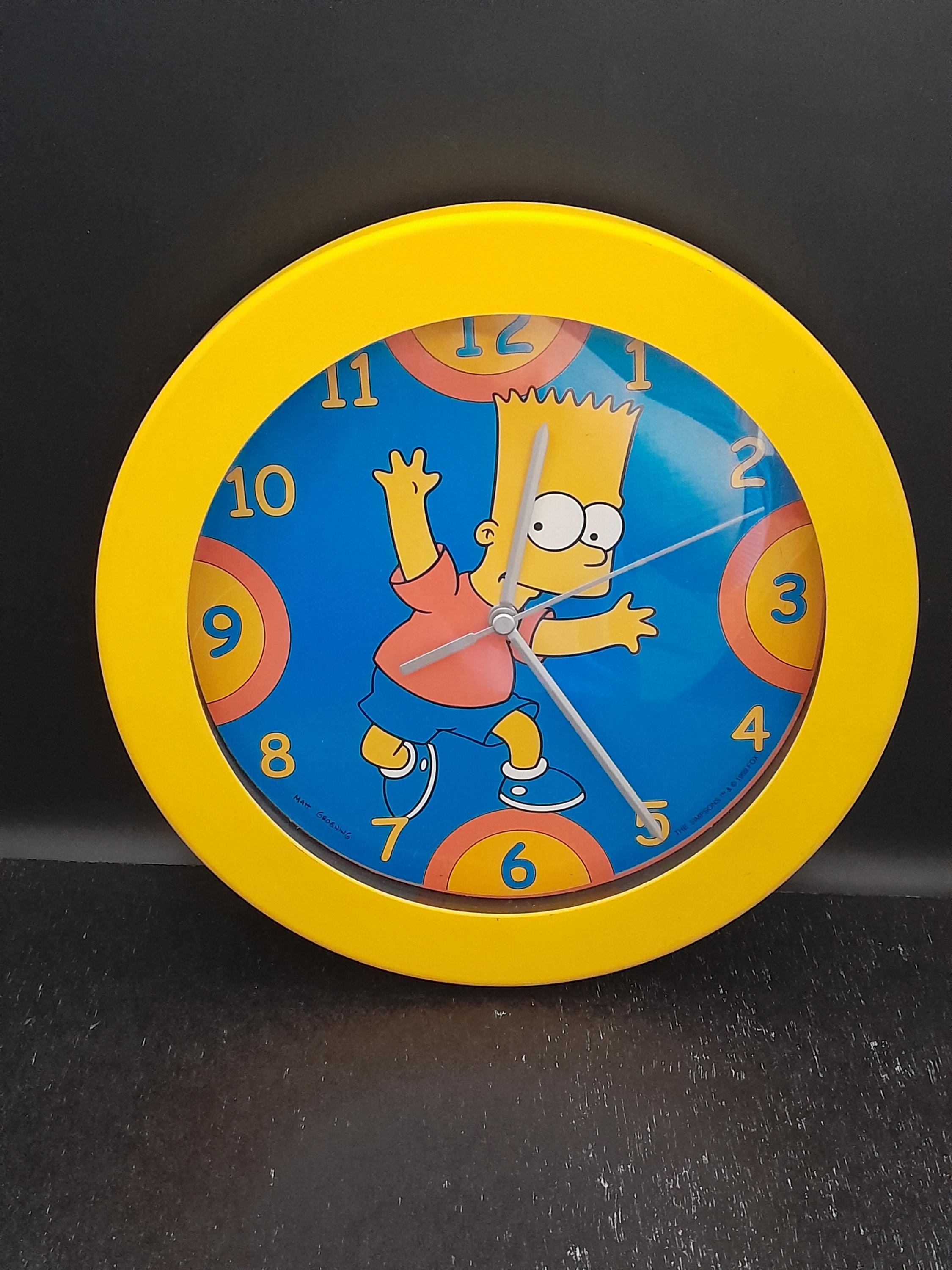 シンプソンズ　バート　トーキングアラームクロック　フィギュア　時計 the SIMPSONS/シンプソンズ 「BART SIMPSON・TALKING ALARM