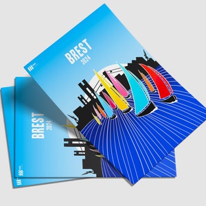Carte postale "Brest 2024"