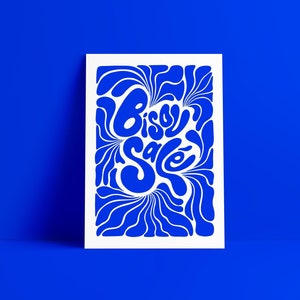 Bacio salato blu