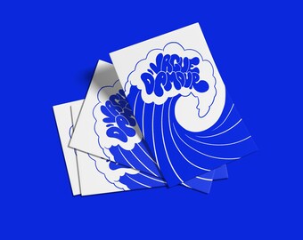 Carte postale "Vague d'amour"