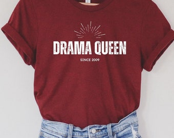 A Little Bit Dramatic Theater Hilarious Drama Queen Shirt A Little Bit Dramatic Theater Hilarious Drama Queen Shirt