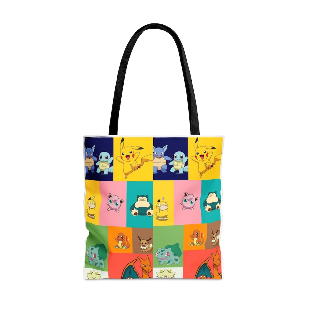 Pokemon Bag Pokemon Tote Bag Etsy