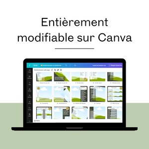 Template, template Canva, Design ANISETTE. Pack de template, pour 30 publications Instagram en français, professionnels de la restauration. image 3