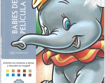100 Coloriages Mystères Disney Movie Babies à Imprimer, PDF Numérique, Coloriage Numéroté, Téléchargement Instantané