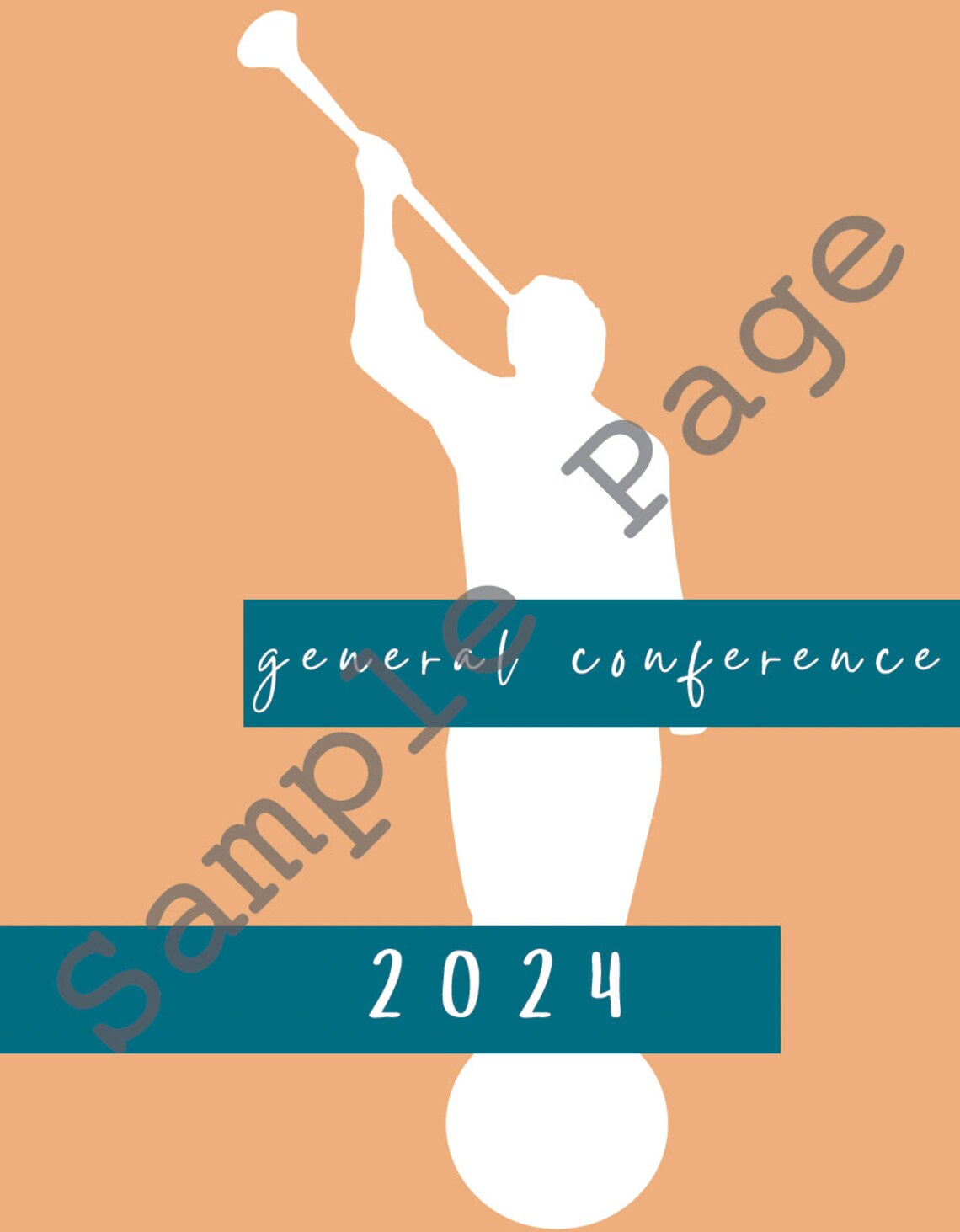 April 2024 General Conference Journal Etsy