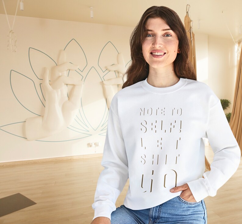 Sweatshirt with saying, unisex sweatshirt, women's sweatshirt, cotton, white, black, sayings shirt, print in Germany, up to 5 XL image 7