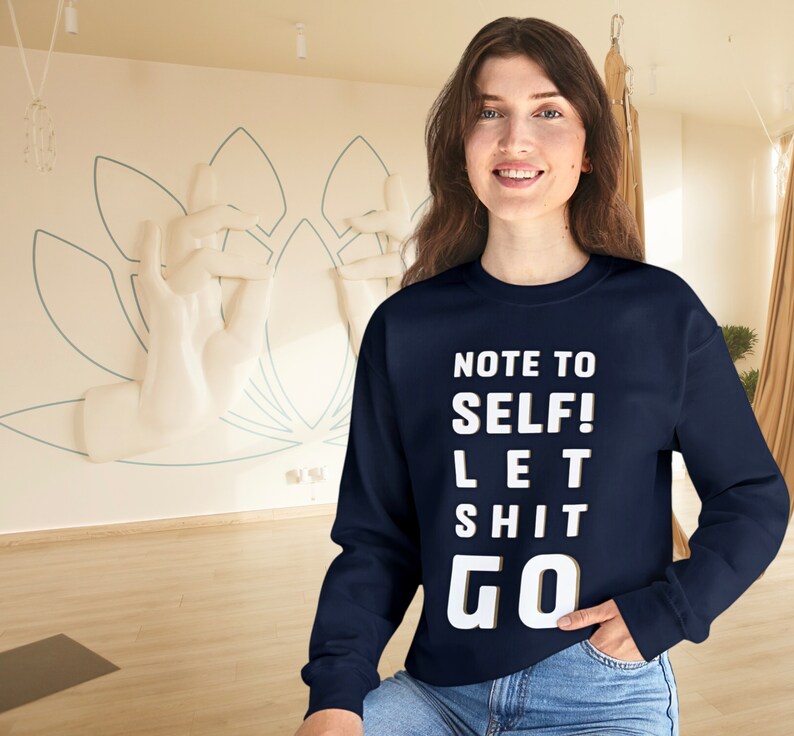 Sweatshirt with saying, unisex sweatshirt, women's sweatshirt, cotton, white, black, sayings shirt, print in Germany, up to 5 XL image 8
