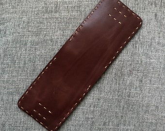 Mini billetera, billetera de cuero, billetera para hombres, billetera para ella, tarjetero, tarjetero de cuero, billetera marrón, billetera hecha a mano, regalos hechos a mano