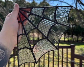 Spider Web Pattern for Stained Glass, Stained Glass Pattern, Spider Web  Stained Glass, Modern Stained Glass, Digital Pattern, DIY Pattern