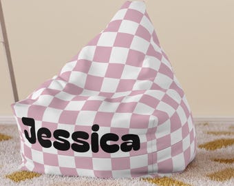 Customized Bean bag chair cover chair for kids adults home office décor lounge chair reading chair gaming chair gift for him her beanbag