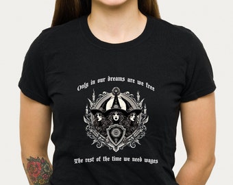 The Grand Tale of the Wyrd Sisters Pratchett's T-shirt
