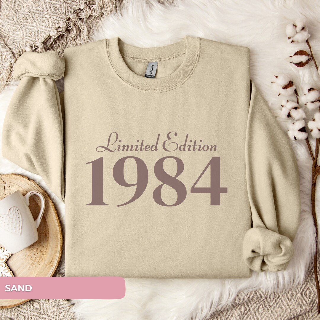 Women's 40th Birthday T-Shirt - Vintage 1984 Original Parts Tee, 40th Birthday Gift Idea - View #7