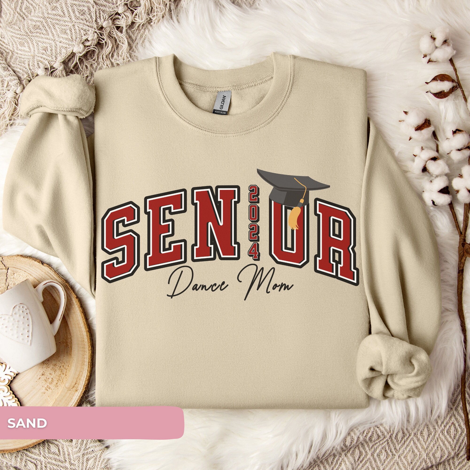 Senior Dance Mom Sweatshirt, Senior Mom Shirt, Dance Mom Sweatshirt ...