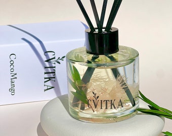 Reed Diffuser, Aroma Diffuser, Natuurlijke huisgeur, Cadeau voor haar, Botanische Home Decor, Moederdag Cadeau