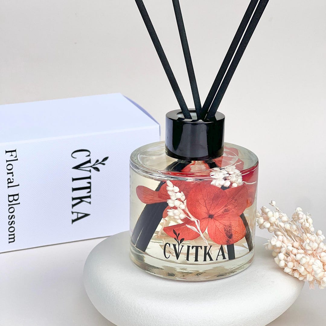 Essential Oil Reed Diffuser: Long-lasting Vegan Home Fragrance (100ml ...