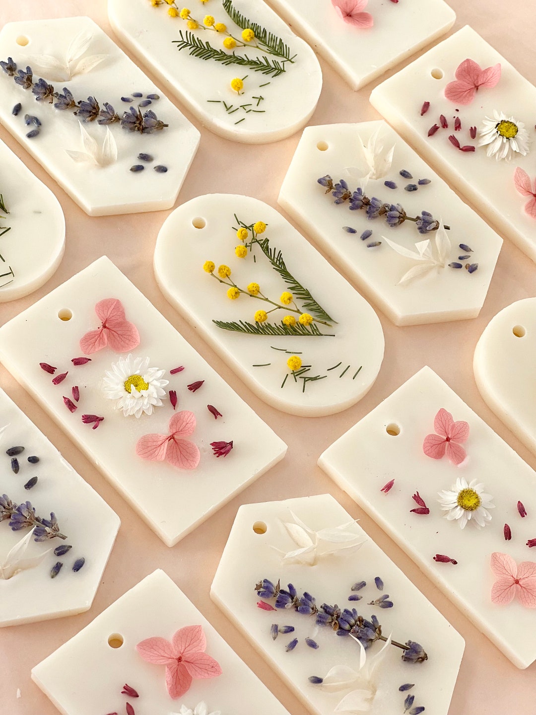 Aromatic Sachets With Natural Dried Flowers / Home Fragrance / Soy Wax ...