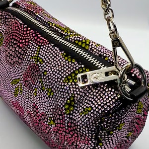 Crystal Rhinestone Bag  &quot;Flower Power”