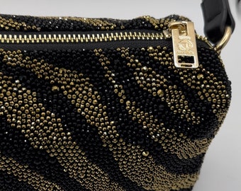 Crystal Rhinestone Bag  " Tigress”