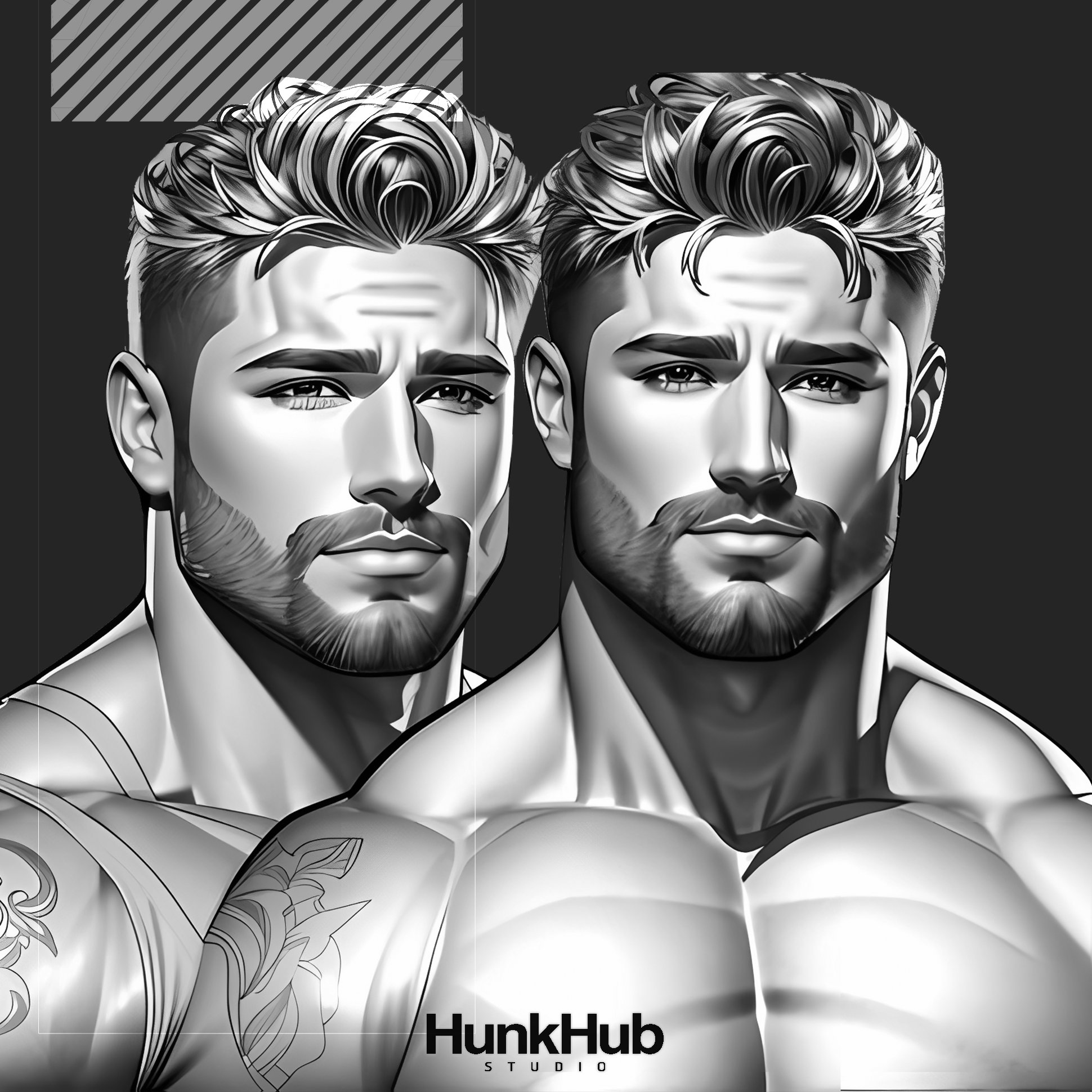 Hunkhub Western Muscular Sexy Hunk Men Bodybuilder PNG Clipart For Men hunkhub-western-muscular-sexy-hunk-men-bodybuilder-png-clipart-for-men