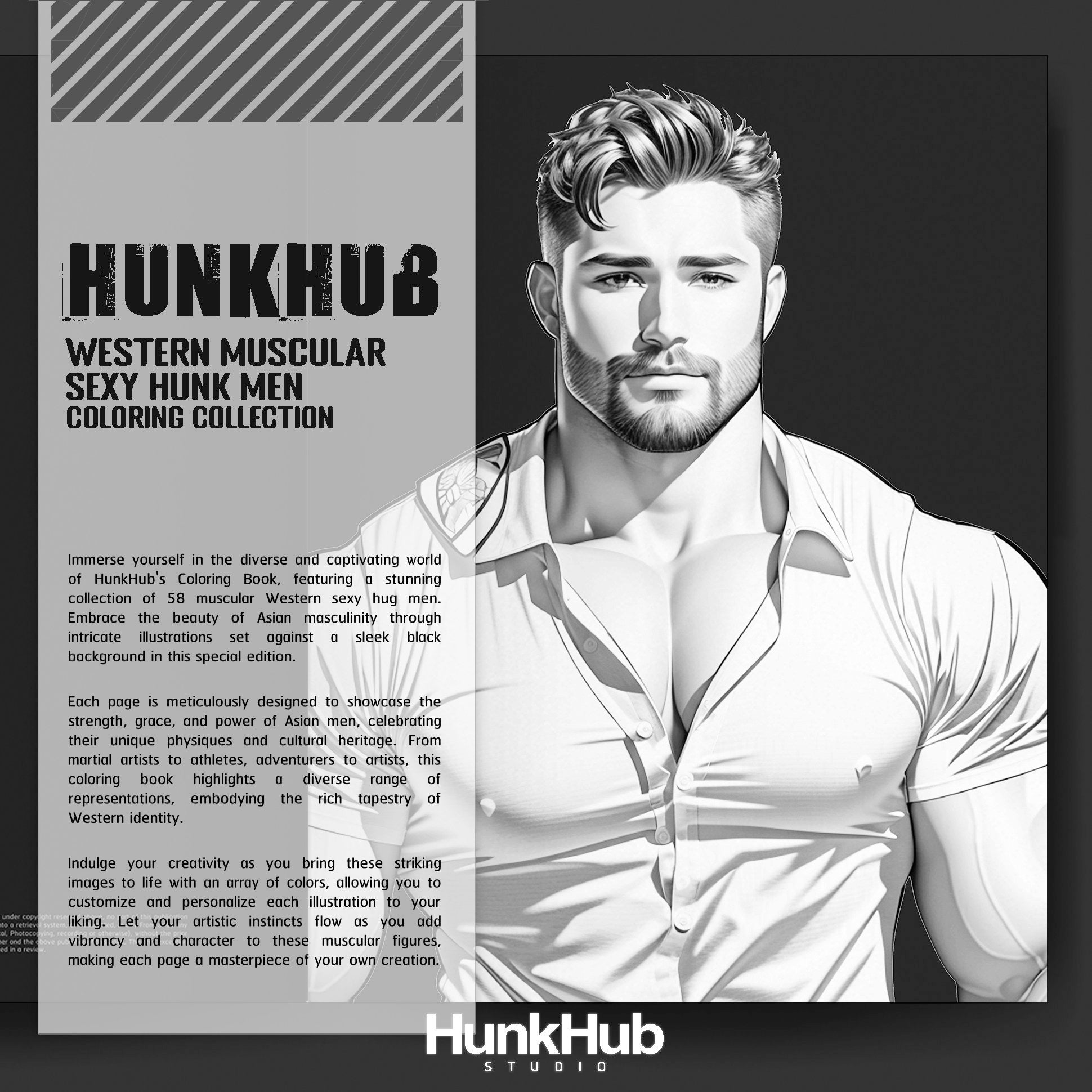 Hunkhub Western Muscular Sexy Hunk Men Coloring Book Collection PDF hunkhub-western-muscular-sexy-hunk-men-coloring-book-collection-pdf