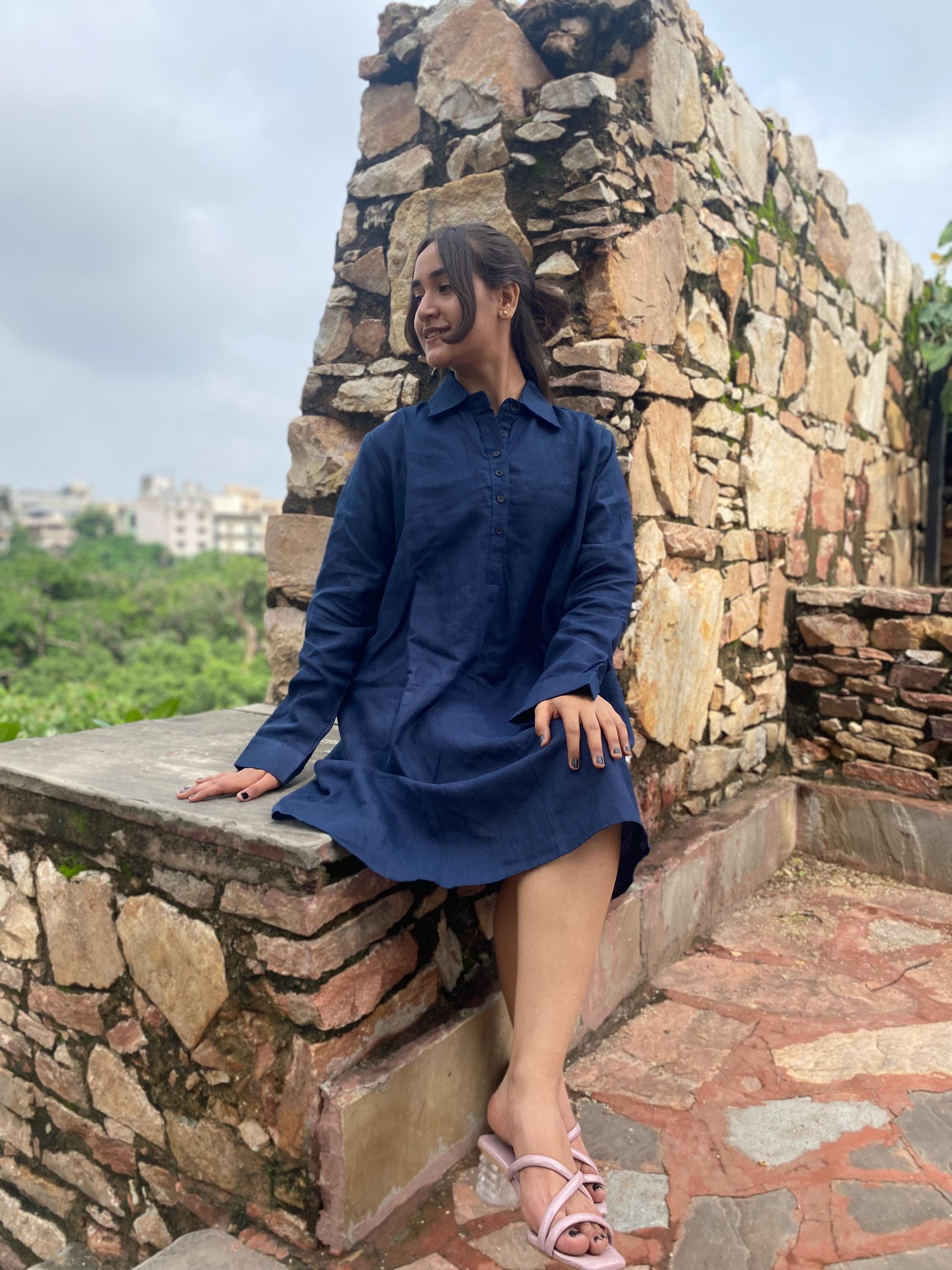 cloth and stone shirt dress Cloth & Stone Lila Chambray Shirtdress