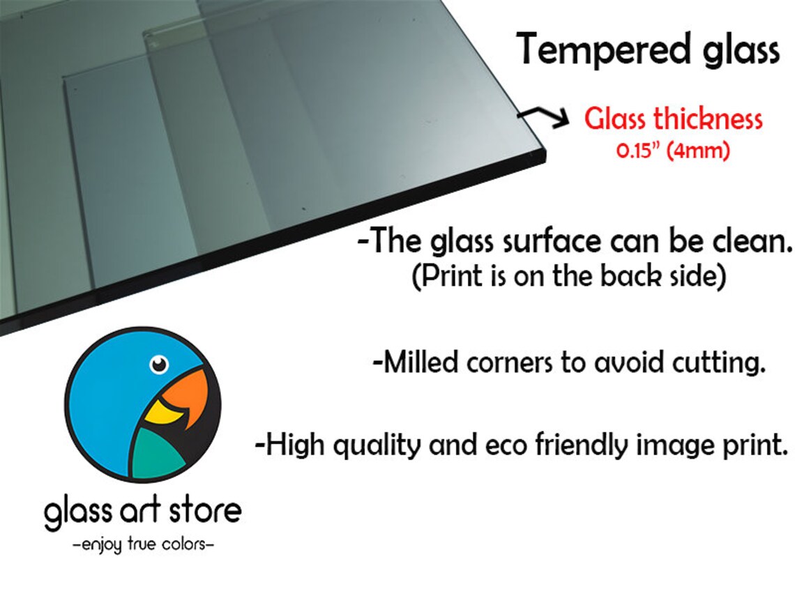 Tempered Glass Wall Art Tile Mosaic Wall Art Wall Decor Hangings Glass