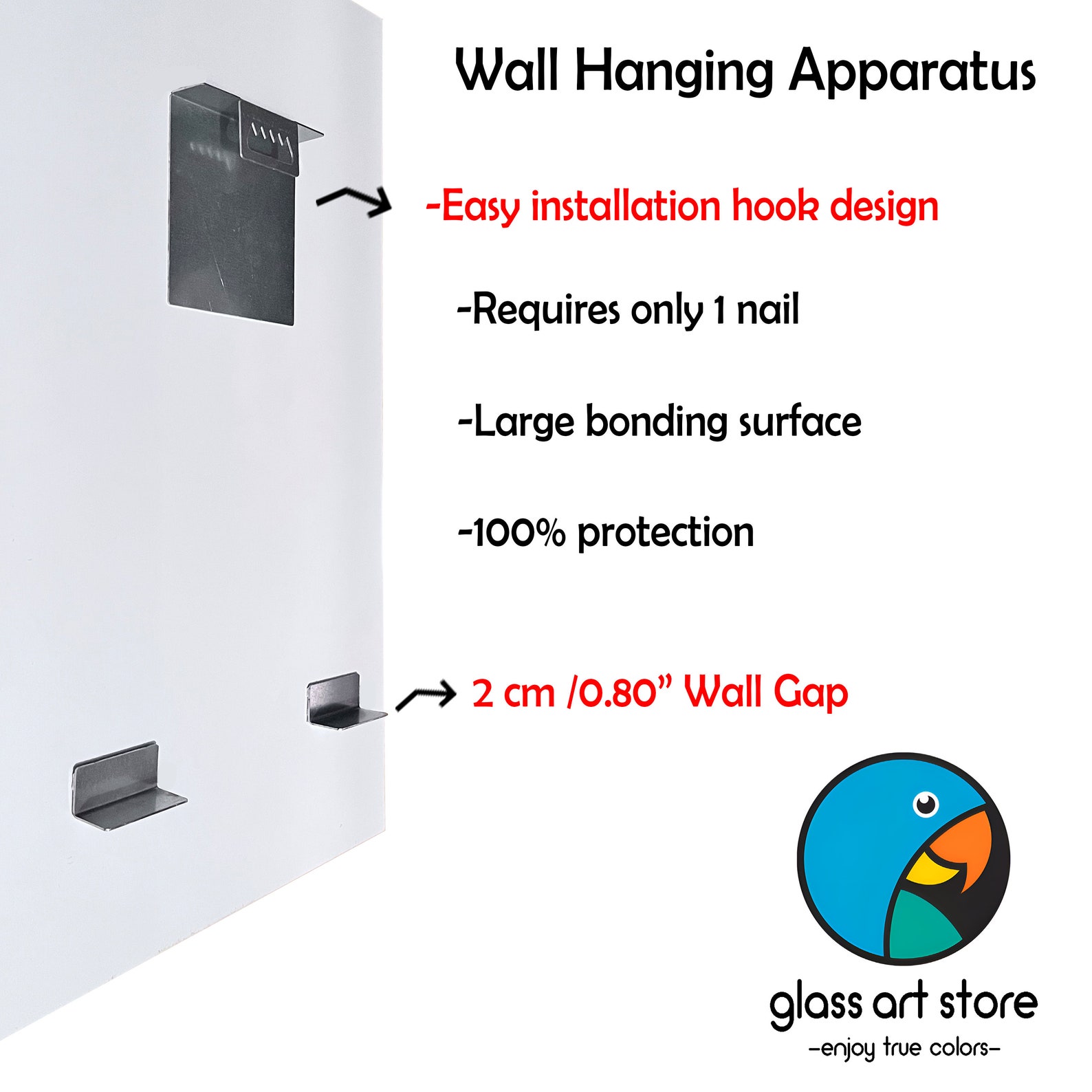 Tempered Glass Wall Art Tile Mosaic Wall Art Wall Decor Hangings Glass