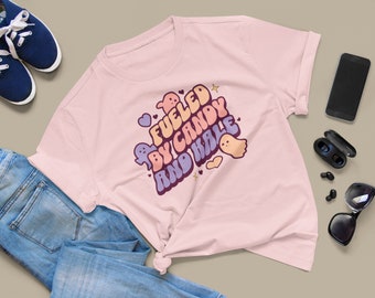 Fueled by Candy and Kale Halloween Dietitian T-Shirt