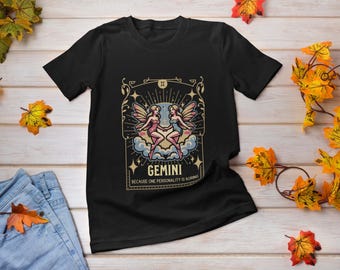 Gemini Zodiac T-shirt, Birthday Gift