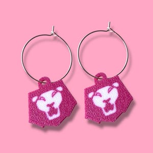 kpop earrings, sajas boys earrings, demon hunters earrings, kpop idol pendant, kdh earrings, print 3d earrings, boy band earrings