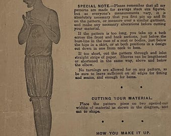 Sewing Pattern: Women's Knickers - Hip 36" (91cm) - Home Fashions 40,326
