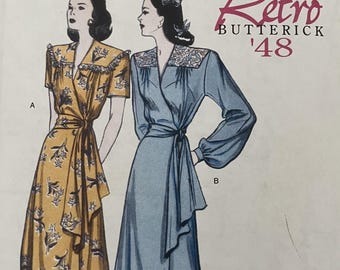 Cartamodello: Vestaglia e cintura da donna - Taglie multiple - Butterick 5152