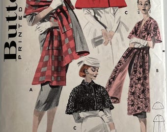 1950s Sewing Pattern: Cape and Stole – One Size – Butterick 7880