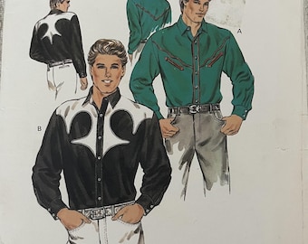 Cartamodello: Camicia da uomo - Taglie multiple - Kwik Sew 1603