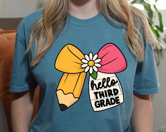 Cute School Shirt, Gift for Teacher or Student, Comfort Colors® Tee, 1st Grade, Kindergarten, Inclusion Matters, Comfort Colors, Gildan Tees