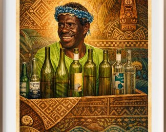 Music With Bottles Limited & Exclusive A3 Print