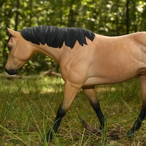 Custom Model Horse &#39;Zippo Pinebar&#39; Western Pleasure Model |-| Custom Breyer to match YOUR Horse! Hand painted from scratch and detailed!