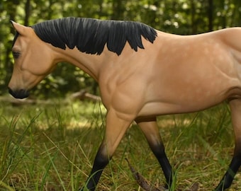 Custom Model Horse &#39;Zippo Pinebar&#39; Western Pleasure Model |-| Custom Breyer to match YOUR Horse! Hand painted from scratch and detailed!