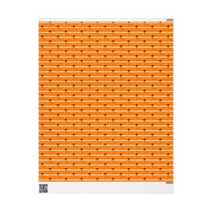 Papel de regalo de McLaren F1: Papel de regalo de carreras de papaya imagen 2