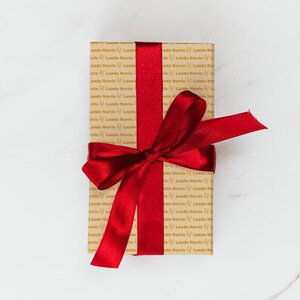 Norris 4 Gift Wrap Papers, Custom Vintage Santa Gift Wrap Papers,   Christmas  Event Wrapping Paper, Grass Gift Wrap Papers