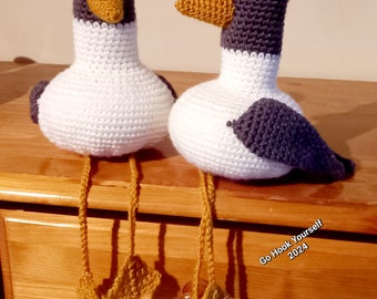 Sneaky Seagull Crochet Pattern