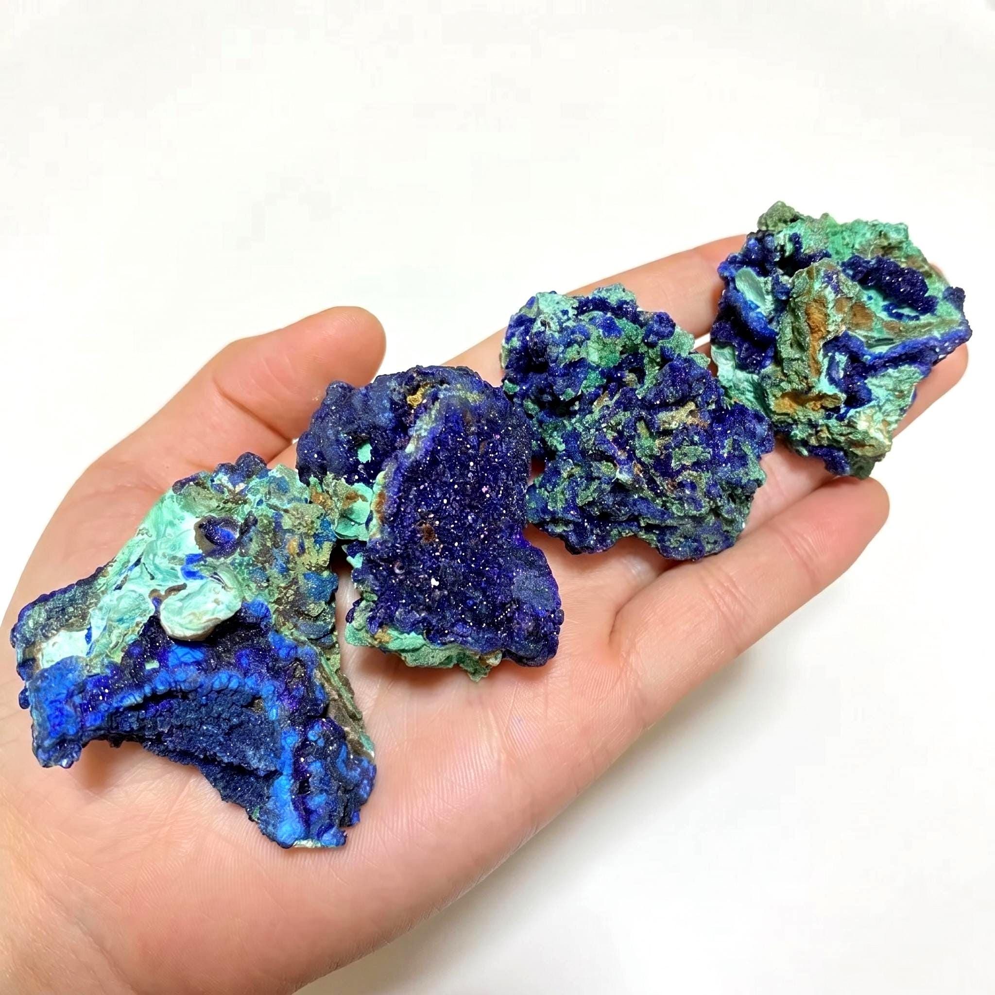 Azurite geode - Etsy 日本