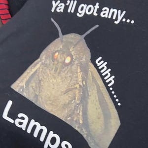 Cryptid Mothman Shirt Funny Meme Shirt Cringe Shirt Embarrassed Shirt Inappropriate Shirt Gag Gift Dumb Shirts that go hard Weird Shirt