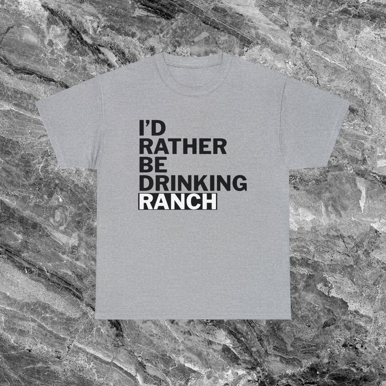 Ranch dressing Shirt Lustiges Meme Shirt Ironisches Shirt sarkastisches Shirt Lustiges Shirt weird t shirt Lustiges Geschenk Gen Z Shirt Sport Grey