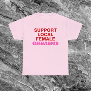 Feminist Shirt Funny Meme Shirt Inappropriate Shirt Unhinged Shirt Ironic Shirt Sarcastic Shirts that go hard Weird Shirt Cursed Shirt Gen Z Light Pink