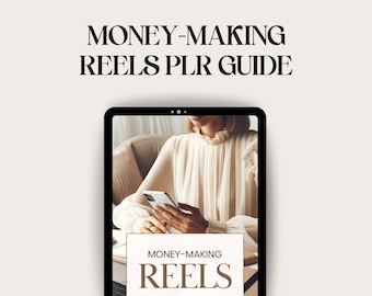 Make Money with Instagram Reels PLR, Faceless Reels, Ebook PDF, Done-For-You, Passive Income, DFY, Instagram, Instagram Reel Hooks