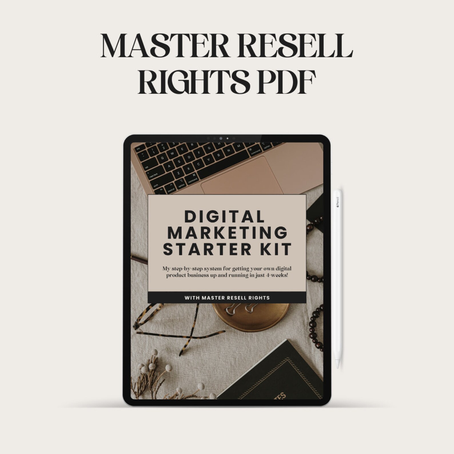 Digital Marketing Starter Kit With Master Resell Rights Copyright Free