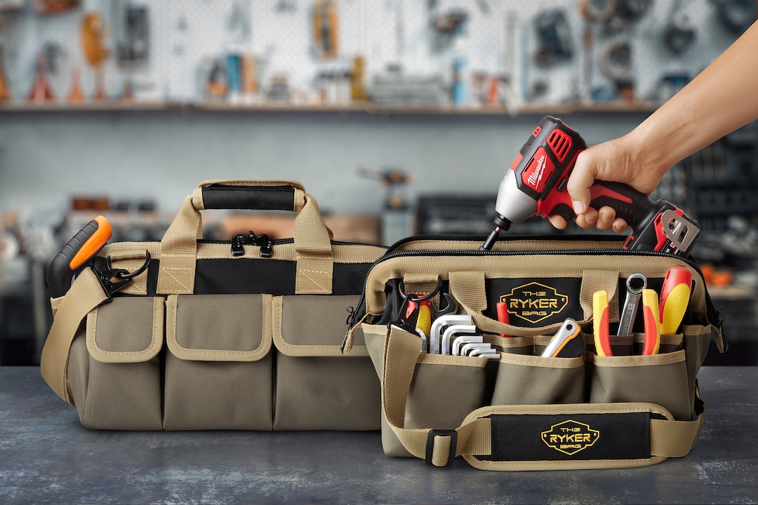 The Ryker Bag 14inch Tool Bag Organizer Small Tool Bag. Heavy Duty